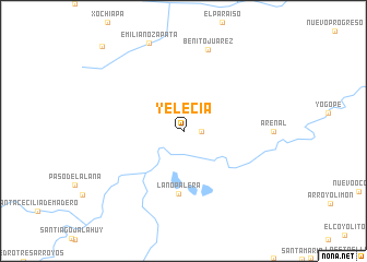map of Yelecia