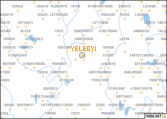 map of Yelegyi