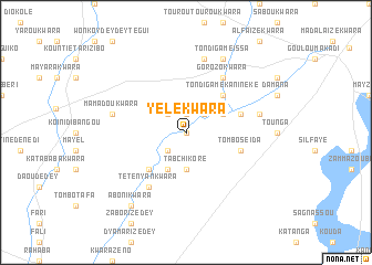 map of Yélé Kwara