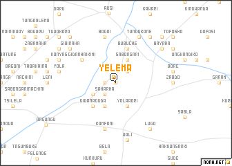 map of Yelema