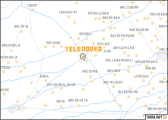 map of Yelenovka