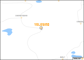 map of Yelesino