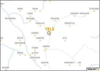 map of Yélé