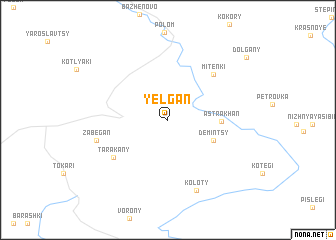 map of Yelgan\