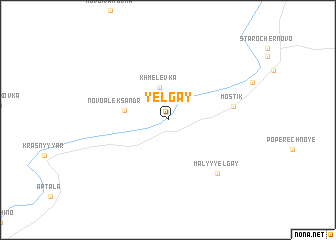 map of Yelgay