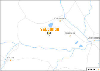 map of Yelgonda