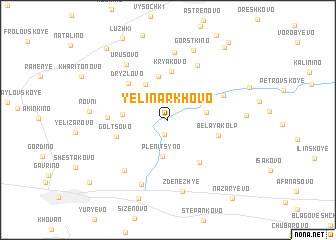 map of Yelinarkhovo