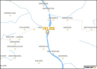 map of Ye-ling