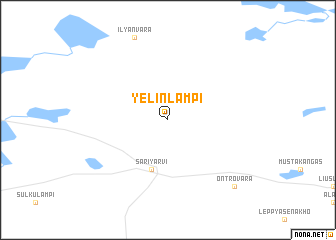 map of Yelinlampi