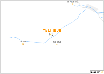 map of Yelinovo