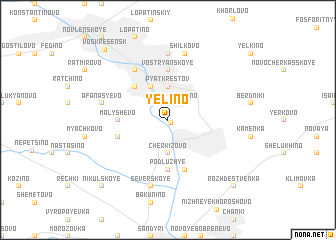 map of Yelino