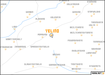 map of Yelino