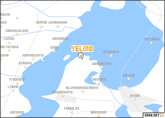 map of Yelino