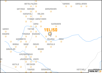 map of Yeliso