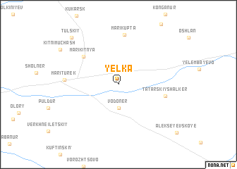 map of Yëlka