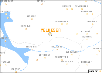 map of Yelkesen