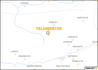 map of Yelkhovatka
