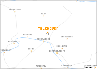 map of Yelkhovka