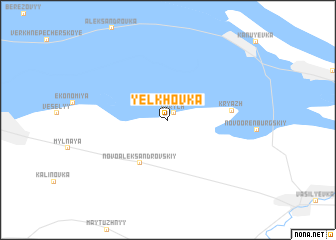 map of Yelkhovka