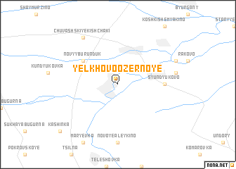 map of Yelkhovo-Ozërnoye