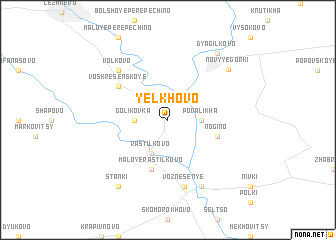 map of Yelkhovo