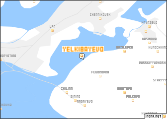 map of Yelkibayevo