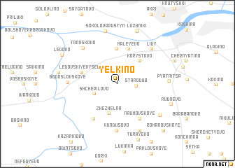 map of Yel\