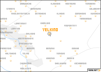 map of Yëlkino