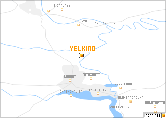 map of Yëlkino