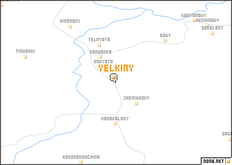 map of (( Yel\