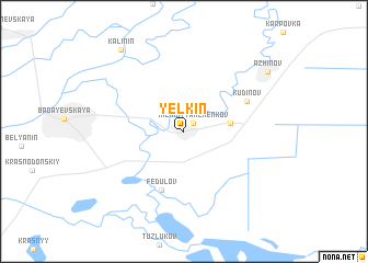 map of Yëlkin