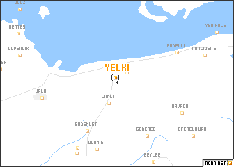 map of Yelki