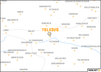 map of Yel\