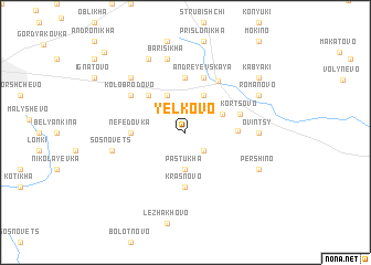 map of Yel\