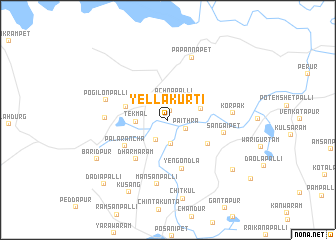 map of Yellākurti