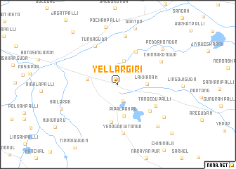 map of Yellargiri