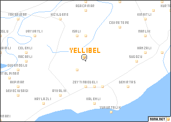 map of Yellibel