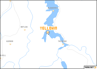 map of Yellowin