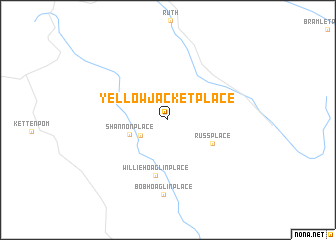 map of Yellowjacket Place