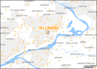 map of Yellowood