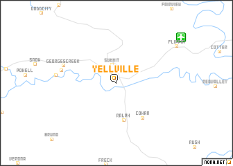 map of Yellville