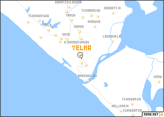 map of Yelma