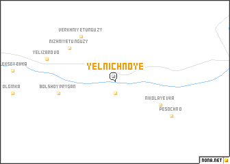 map of Yel\