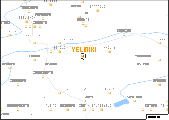 map of Yel\