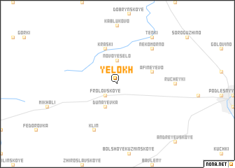 map of Yelokh