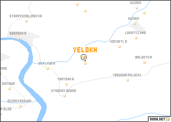 map of Yelokh