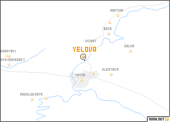 map of Yelova