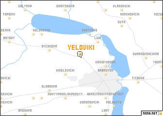map of Yeloviki