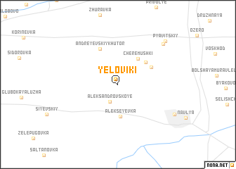 map of Yeloviki