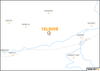 map of Yelovka